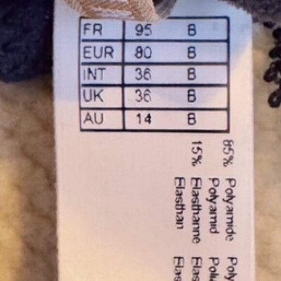 NWT Maison Lejaby Black Lace La Manufactur Underwire Bra - Picture 9 of 9